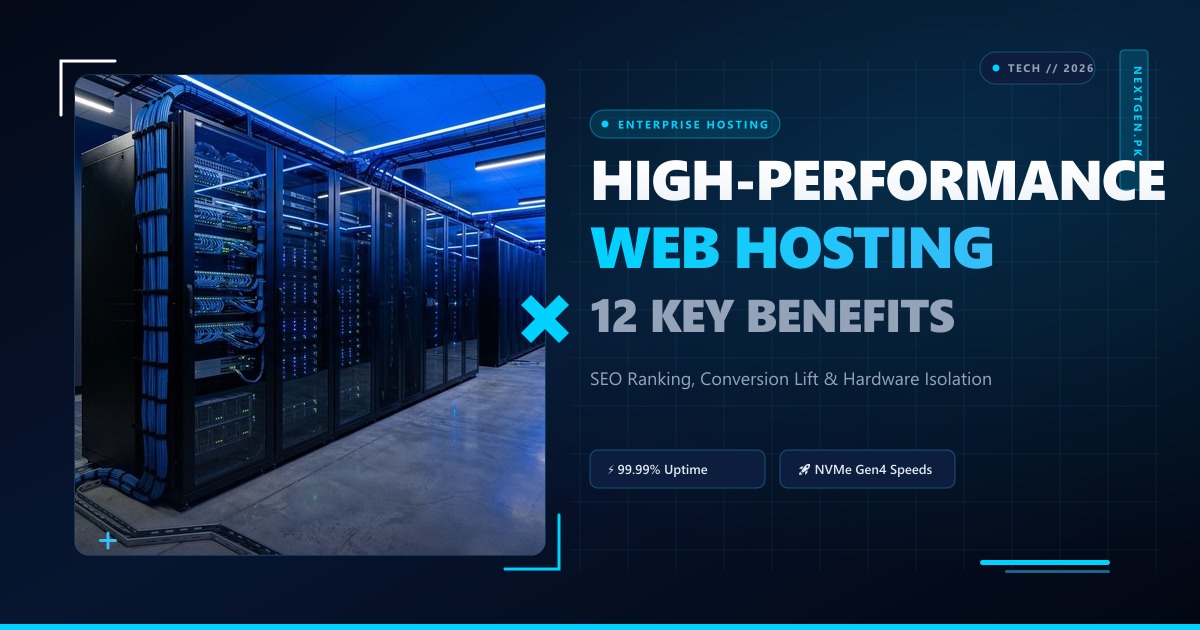 12 Benefits of High-Performance Web Hosting for Your Business (2026)