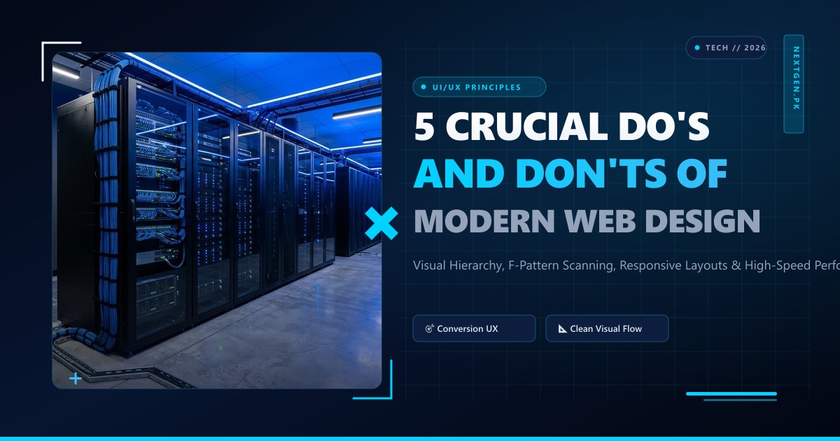 5 Do's and Don'ts of Website Design: The 2026 Conversion and UX Rulebook