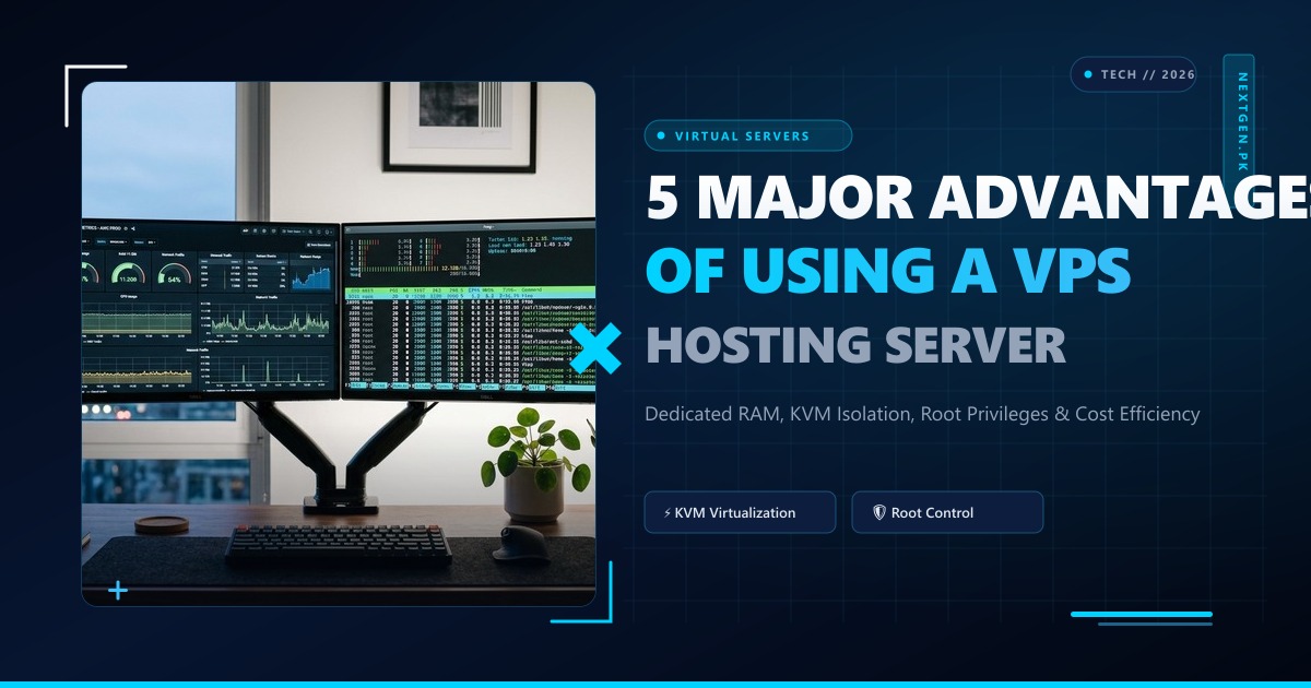 5 Major Advantages of Using a Virtual Private Server (VPS) in 2026