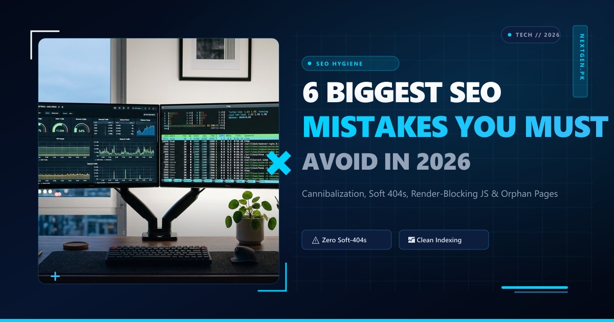 6 Biggest SEO Mistakes You Should Avoid in 2026: Technical Pitfalls That Kill Rankings