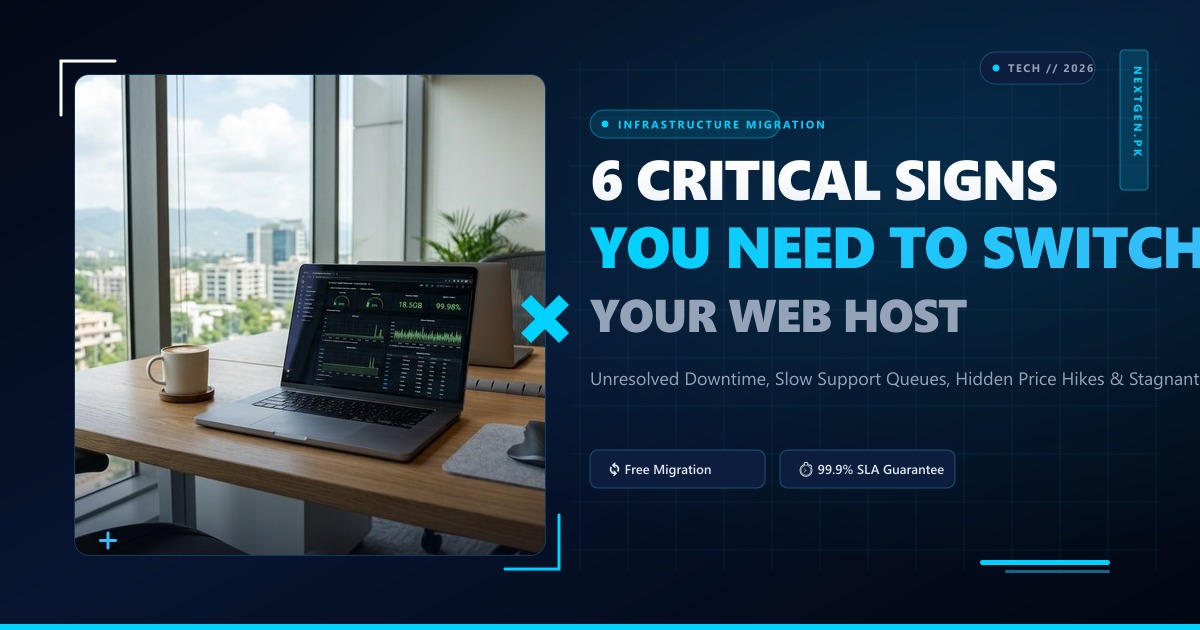 6 Critical Signs You Need to Switch Your Web Host Immediately