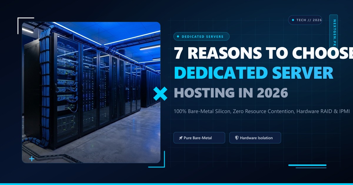 7 Reasons Why You Should Go for Dedicated Server Hosting in 2026