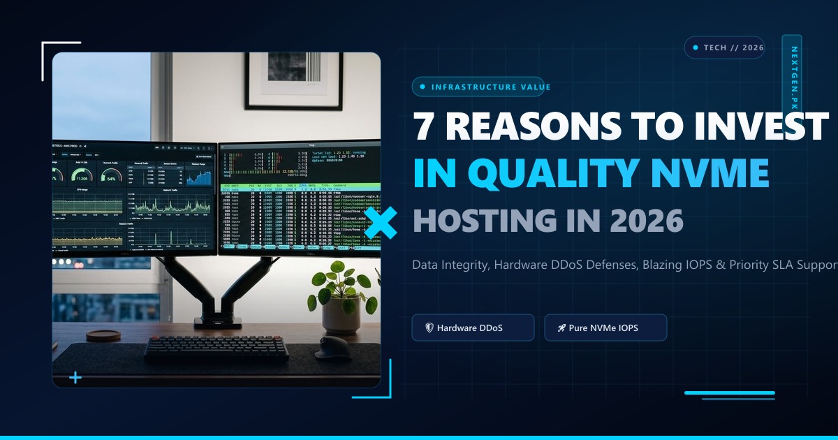 7 Reasons Why You Should Invest in Quality NVMe Web Hosting in 2026