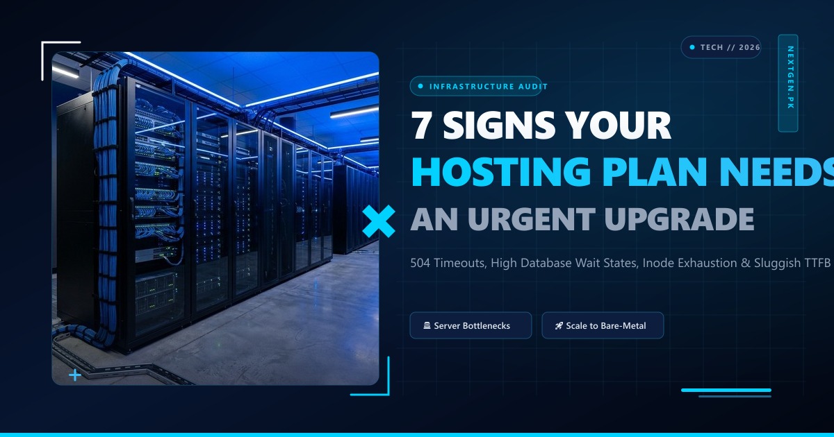 7 Signs Your Hosting Plan Needs an Upgrade: What to Look For (The DevOps Diagnostic)