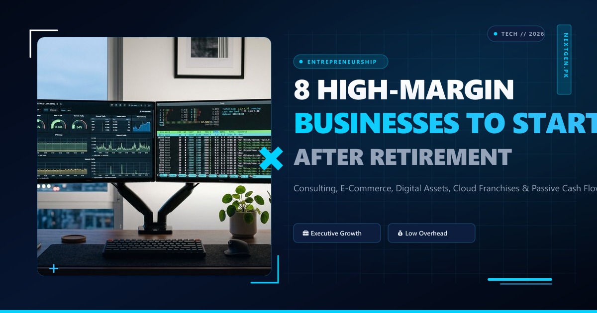 8 Businesses You Can Start After Retirement in 2026: High-Margin, Low-Stress Ventures