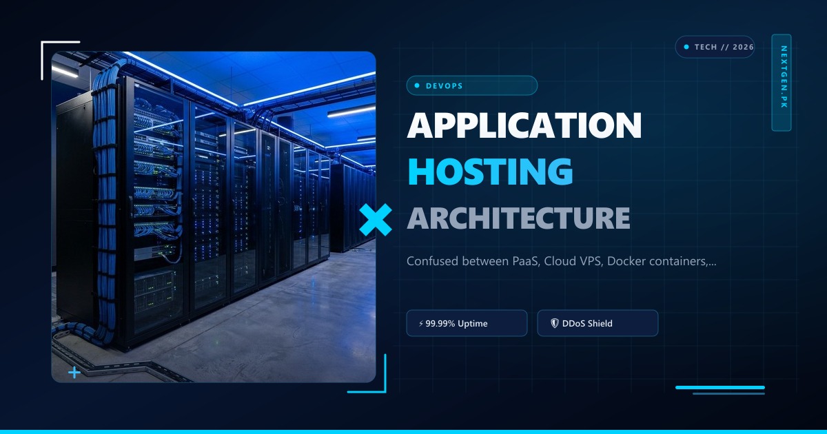 Application Hosting Architecture: How Modern Web & Mobile Apps Are Hosted in 2026