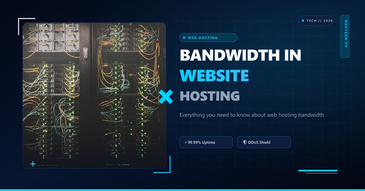 Bandwidth in Website Hosting: Data Transfer, Limits & Architecture (2026 Guide)