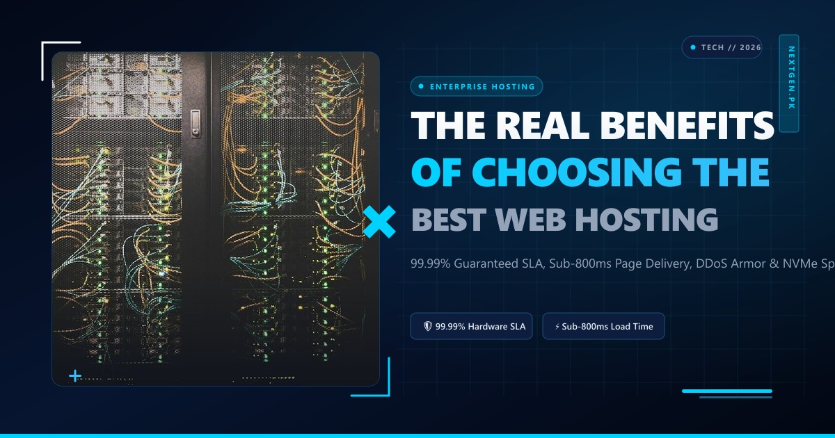 The Real Benefits of Choosing the Best Web Hosting: Unlocking Growth, Speed, and Security