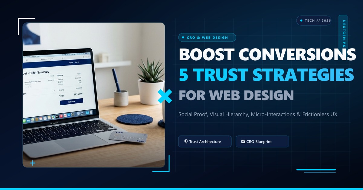 Boosting Conversions: 5 Web Design Strategies Anchored in Trust (2026 Guide)