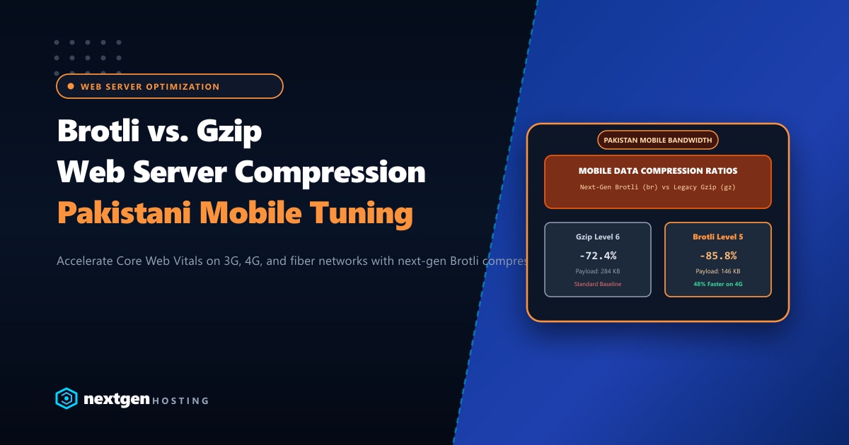 Brotli vs. Gzip Compression: Web Server Tuning for Pakistani Mobile Networks