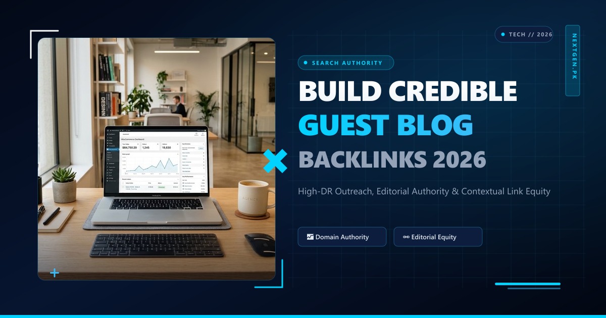 Building Credible Backlinks Through Guest Blogging: The 2026 Authority Blueprint