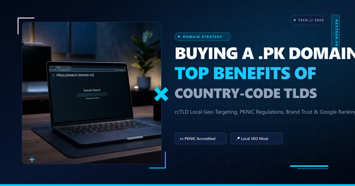 Buying a .PK Domain: Top 3 Benefits of Country-Code TLDs (ccTLDs) in 2026