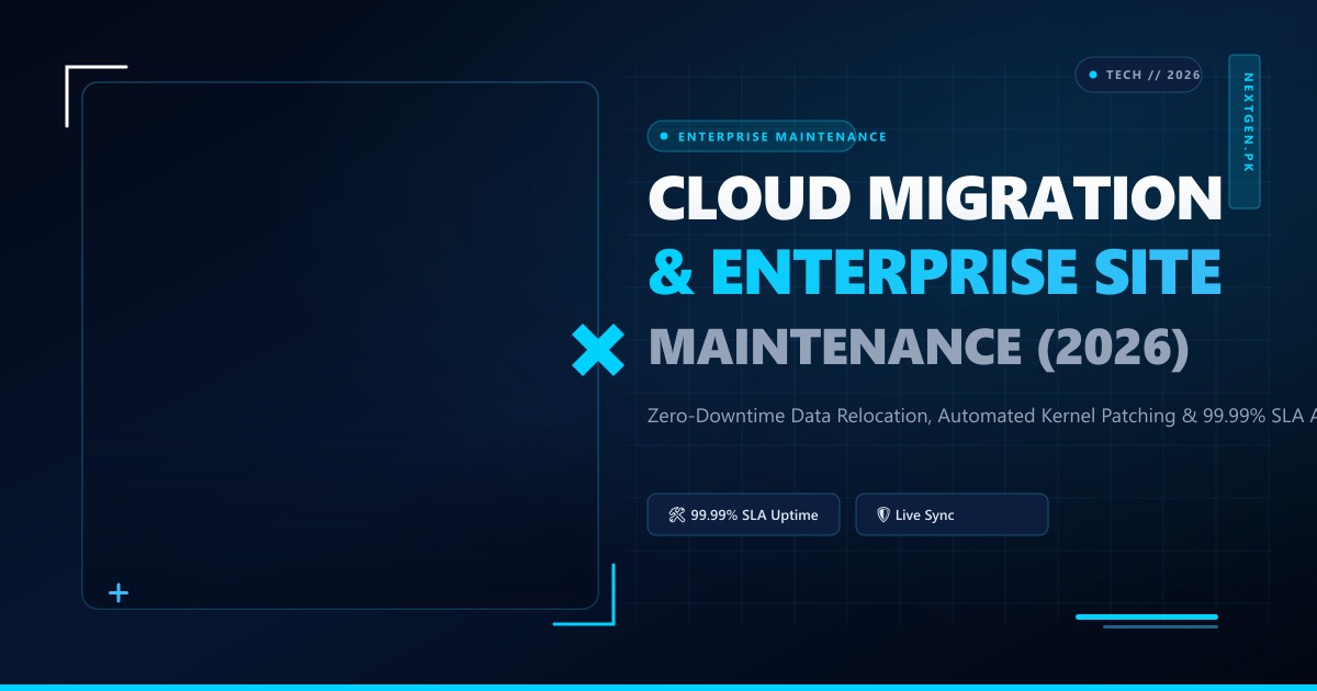 Cloud Migration & Enterprise Website Maintenance Guide (2026 Strategy)