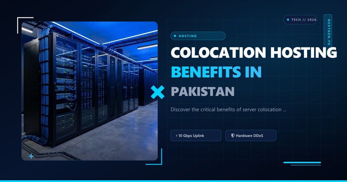 Colocation Hosting Benefits in Pakistan: Why Your Office Server Closet is a Ticking Time Bomb
