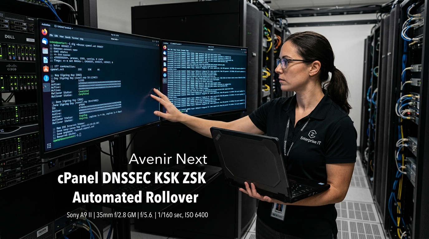 cPanel DNSSEC Automated KSK & ZSK Rollover with BIND in Pakistan