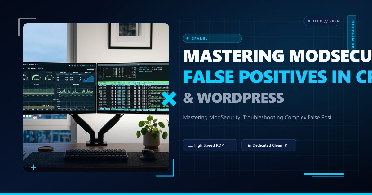 Mastering ModSecurity: Troubleshooting Complex False Positives in cPanel & WordPress