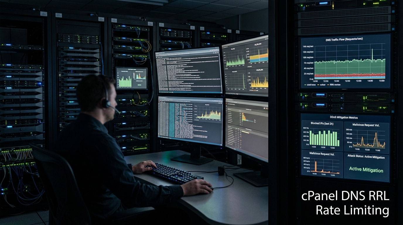 cPanel Named Response Rate Limiting (RRL): Stopping DNS Amplification Attacks