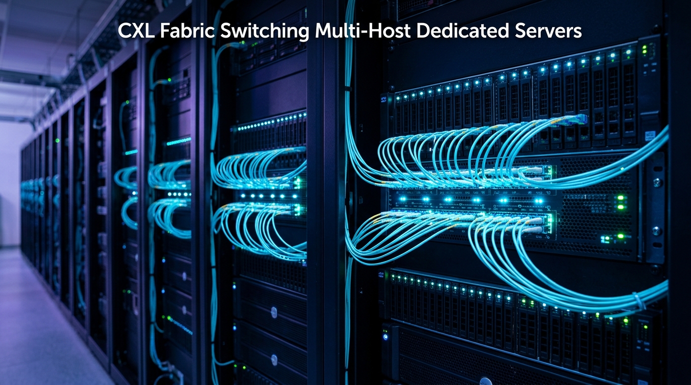 CXL Fabric Switches & PCIe Gen5: Direct Memory Pooling on Dedicated Servers