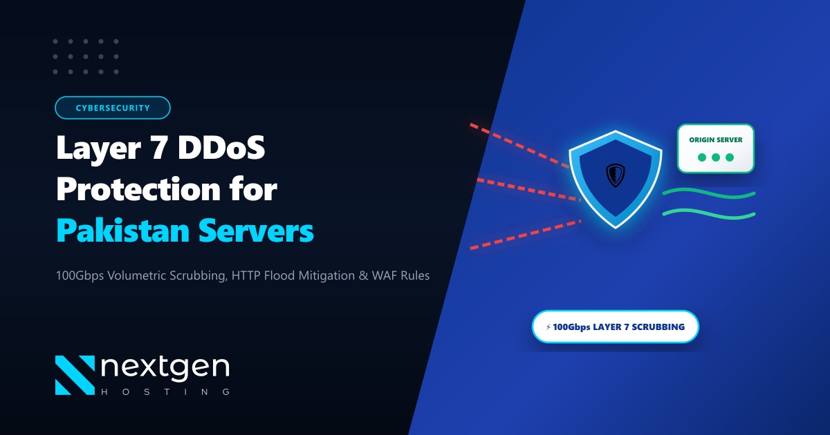 Layer 7 DDoS Protection for Pakistan Websites: Mitigating 100Gbps Volumetric & HTTP Floods (2026)