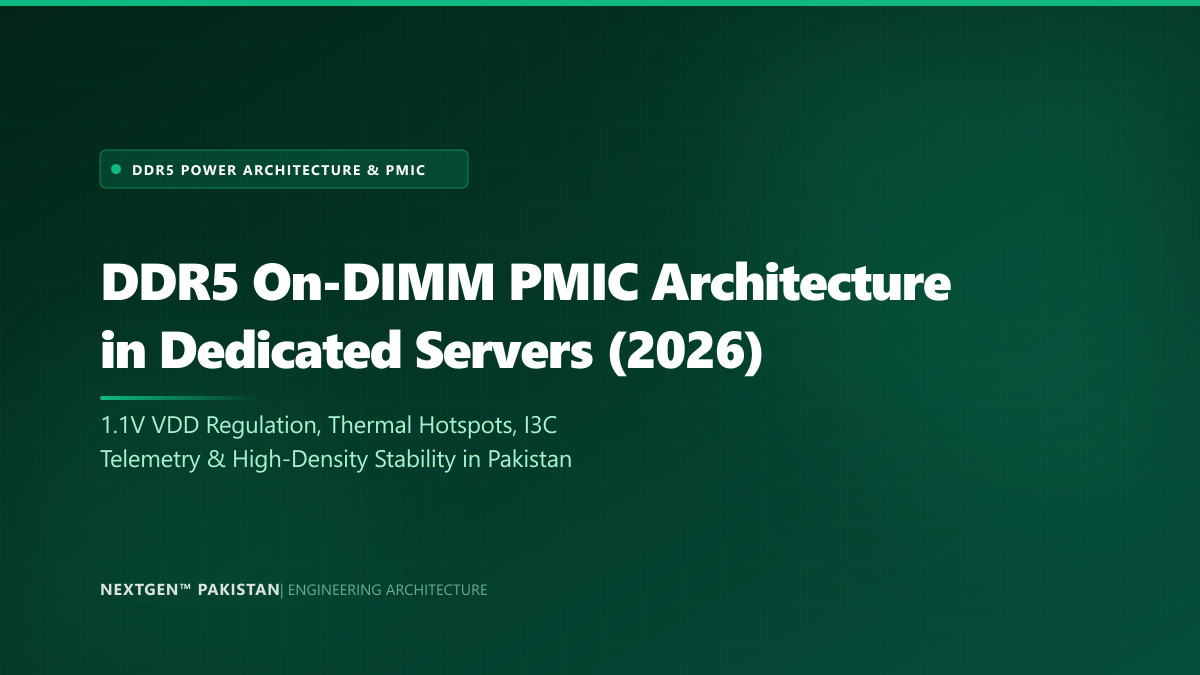 DDR5 On-DIMM PMIC Architecture in Dedicated Servers (2026)