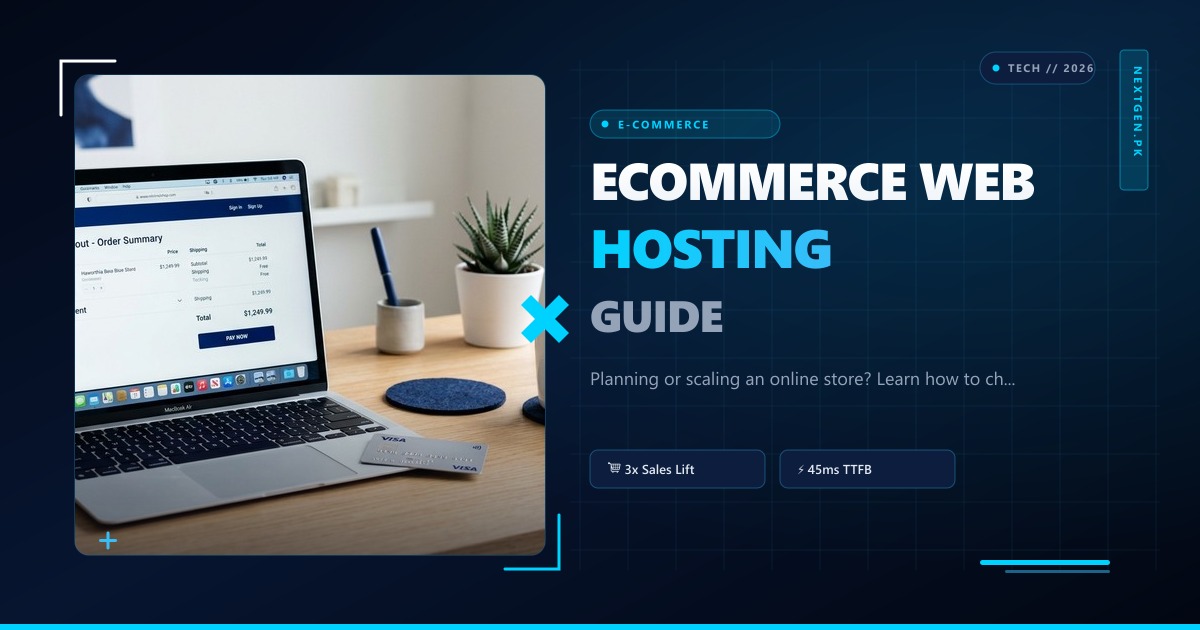 Ecommerce Web Hosting Guide: Scalability, Caching & Zero-Downtime Architecture (2026)