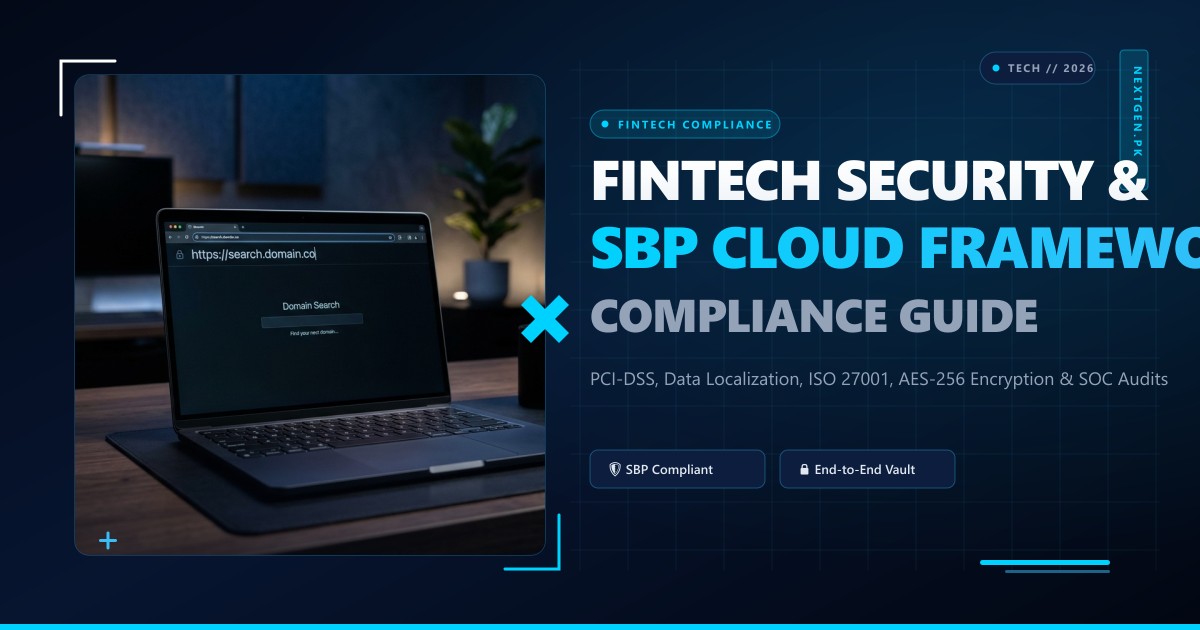 Fintech Cybersecurity & SBP Cloud Framework Compliance for Pakistani Platforms (2026)