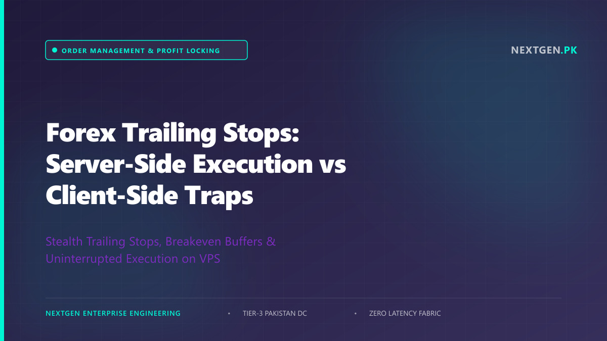Forex Trailing Stops: Server-Side Execution vs Client-Side Traps