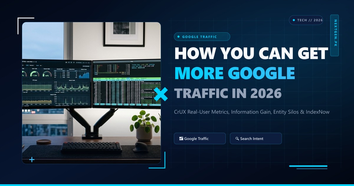 Here's How You Can Get More Google Traffic in 2026: The Technical Search Playbook