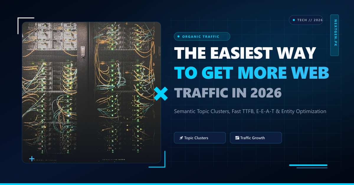 Here's the Easiest Way to Get More Web Traffic in 2026: The Topic Cluster & Velocity Engine
