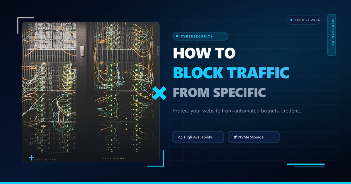How to Block Traffic from Specific Countries in Cloudflare (WAF & Geo-Blocking Guide)