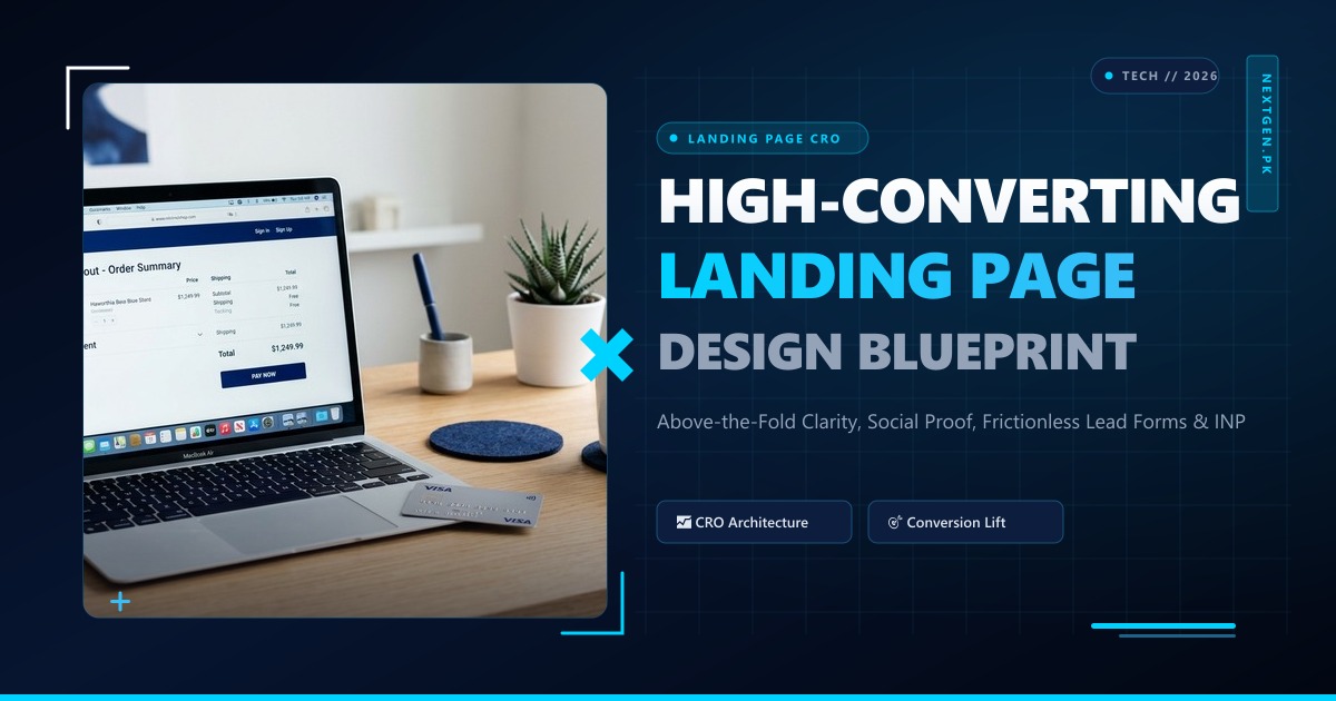 How to Create a Successful Landing Page Design in 2026 (CRO Engineering Blueprint)