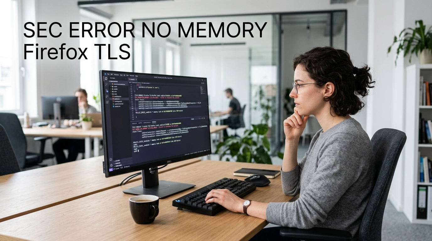 How to Fix SEC_ERROR_NO_MEMORY in Firefox TLS Handshakes