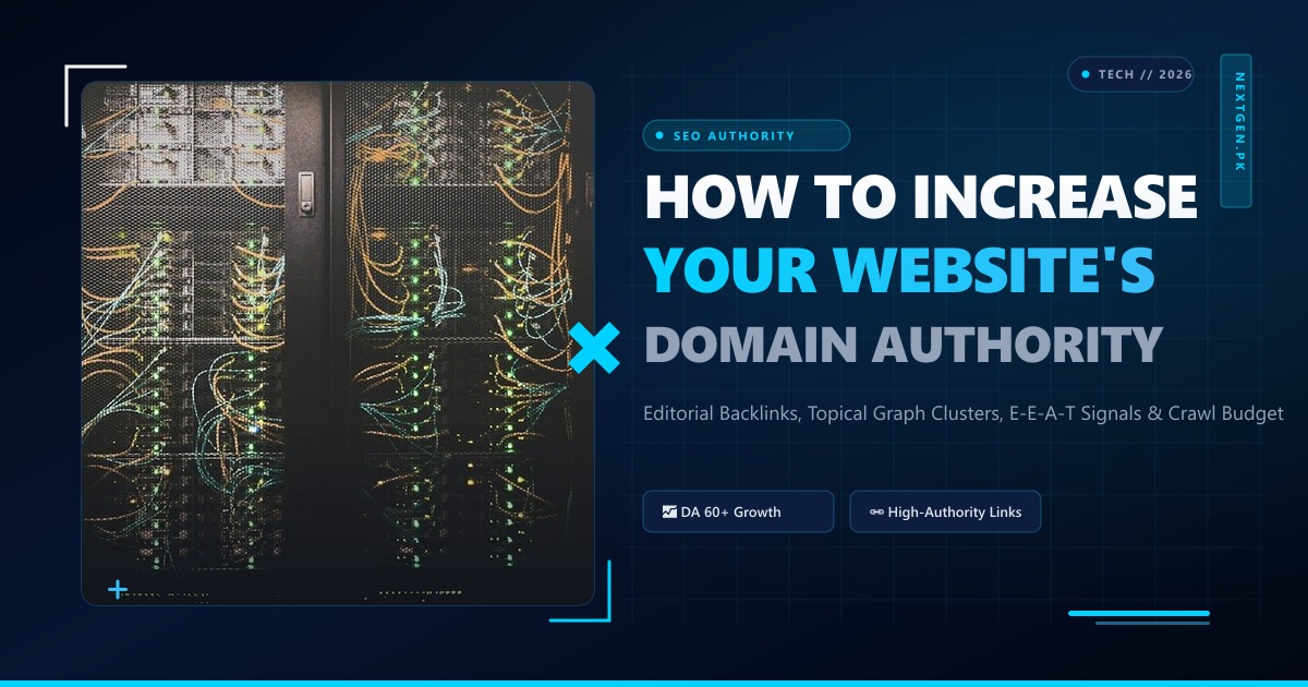 How to Increase Your Website's Domain Authority: The 2026 White-Hat Playbook