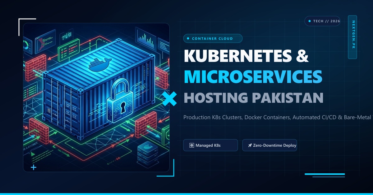 Enterprise Kubernetes & Microservices Hosting in Pakistan: Low-Latency Container Architecture, CI/CD & Production K8s Guide