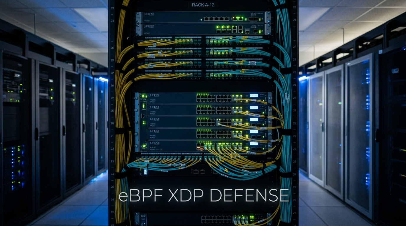 eBPF/XDP Line-Rate SYN Flood & UDP Amplification Mitigation on Linux Servers in Pakistan