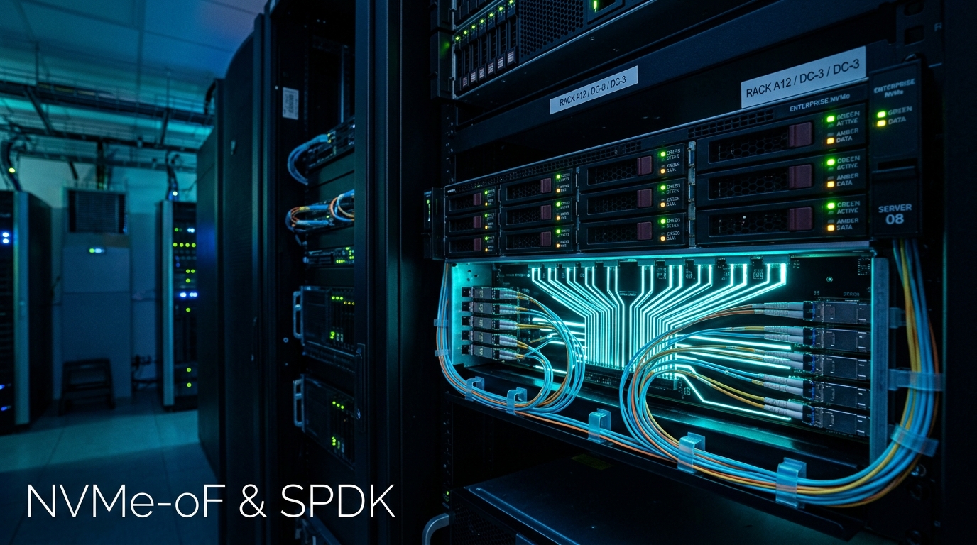NVMe-over-Fabrics (NVMe-oF) with SPDK: Sub-Microsecond Shared Block Storage for Linux Clusters in Pakistan
