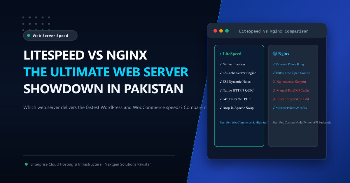 LiteSpeed vs. Nginx: Which Web Server Delivers Maximum WordPress Speed in 2026?