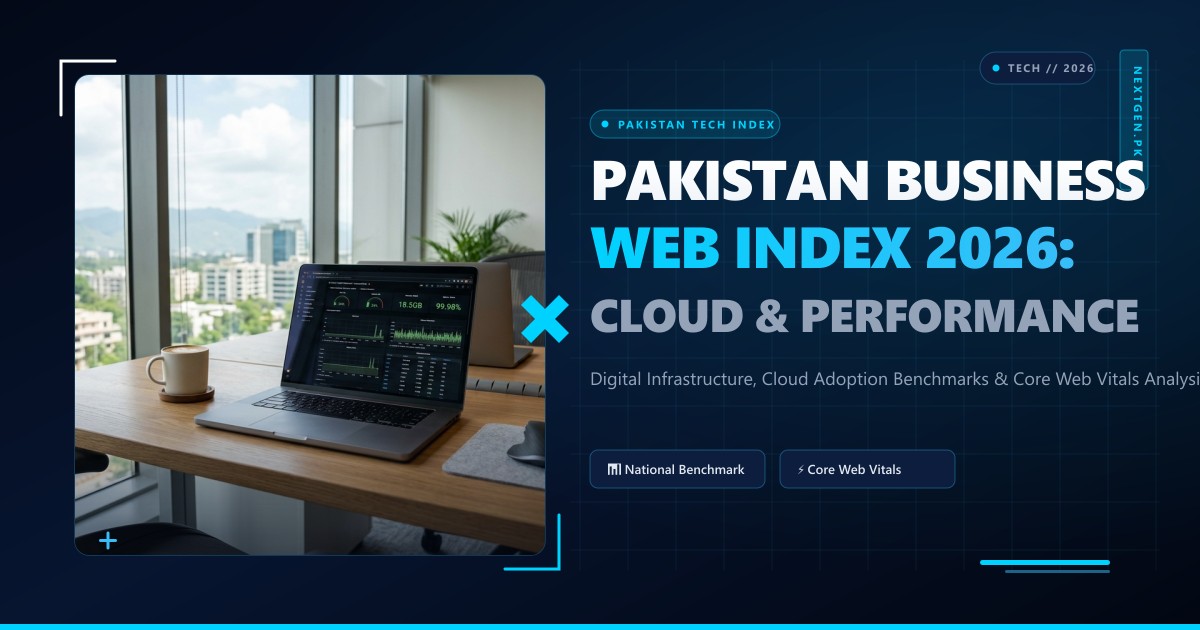 Pakistan Business Web Index 2026: Digital Infrastructure, Cloud Adoption & Web Performance Benchmark