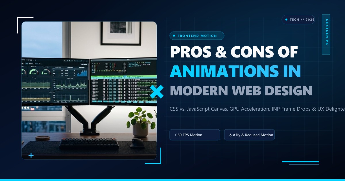Pros and Cons of Animations in Web Design: The 2026 Frontend Engineering Guide