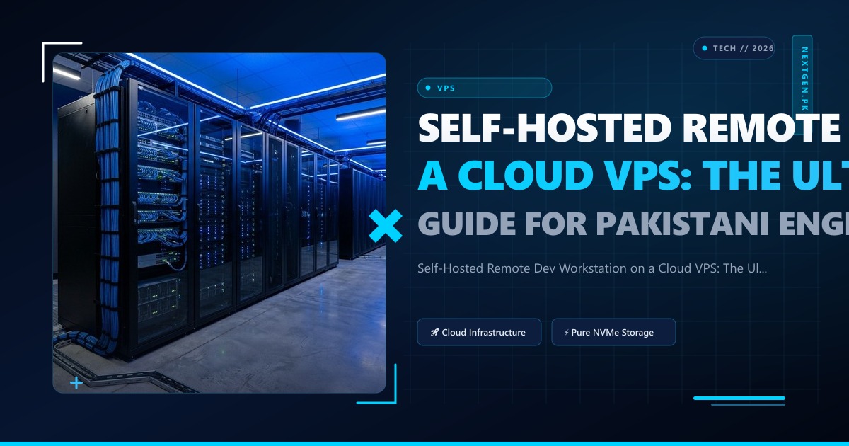 Self-Hosted Remote Dev Workstation on a Cloud VPS: The Ultimate Guide for Pakistani Engineers