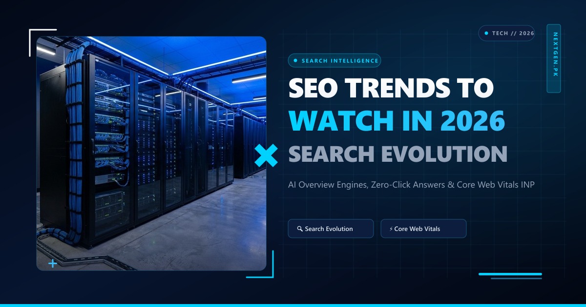 Top SEO Trends to Watch in 2026: AI Overviews, INP & Entity Dominance