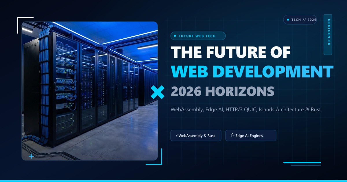 The Future of Web Development: Emerging Technologies to Watch (2026 Horizons)