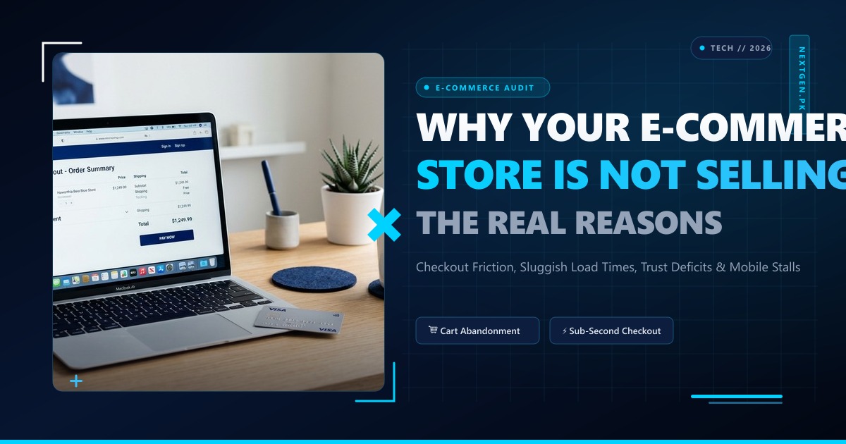 The Only Reasons Why Your E-Commerce Website Is Not Selling (And How to Fix It)