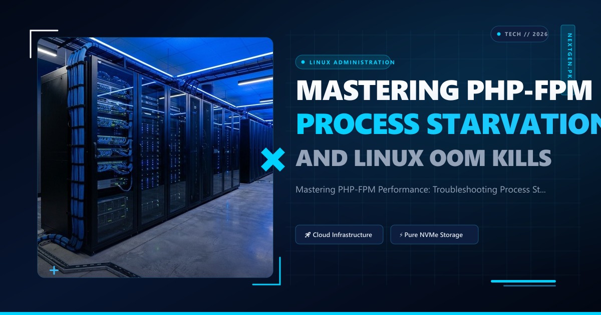 Mastering PHP-FPM Performance: Troubleshooting Process Starvation, Memory Leaks, and Linux OOM Kills