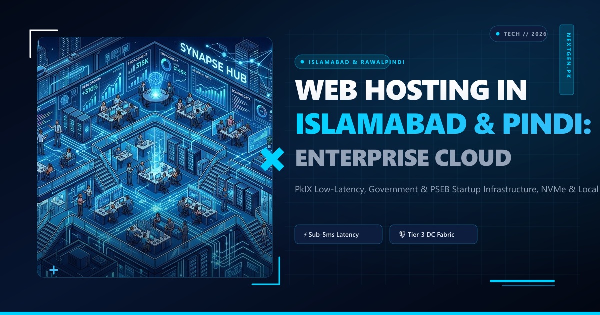 Web Hosting in Islamabad & Rawalpindi: Enterprise Cloud, Low-Latency PkIX & Local Support Guide (2026)