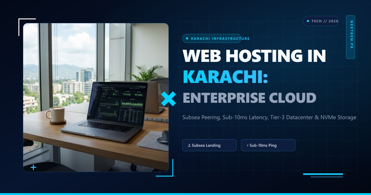 Web Hosting in Karachi: Enterprise Infrastructure for Pakistan's Commercial Hub (2026)