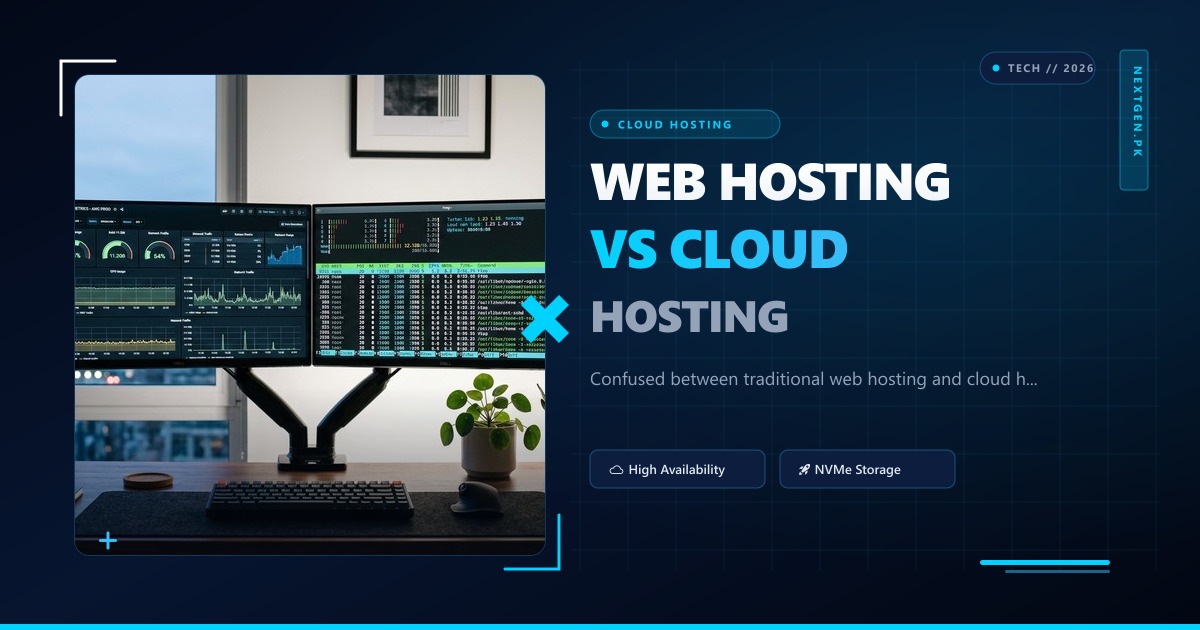Web Hosting vs Cloud Hosting: Cost, Redundancy & Performance Compared (2026)