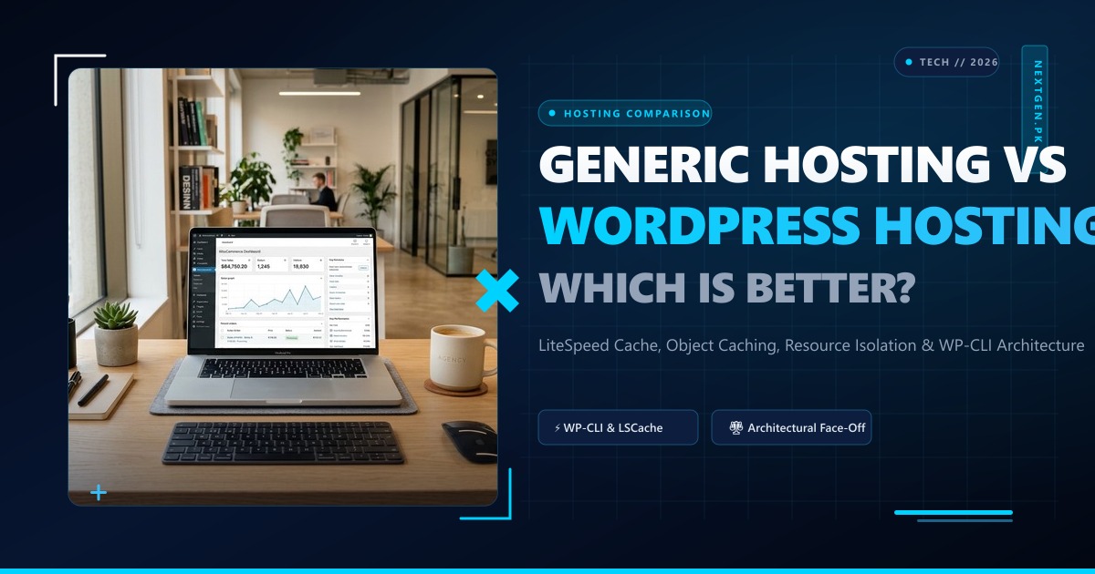 Web Hosting vs. WordPress Hosting: Which is Better? (The 2026 Architectural Face-Off)