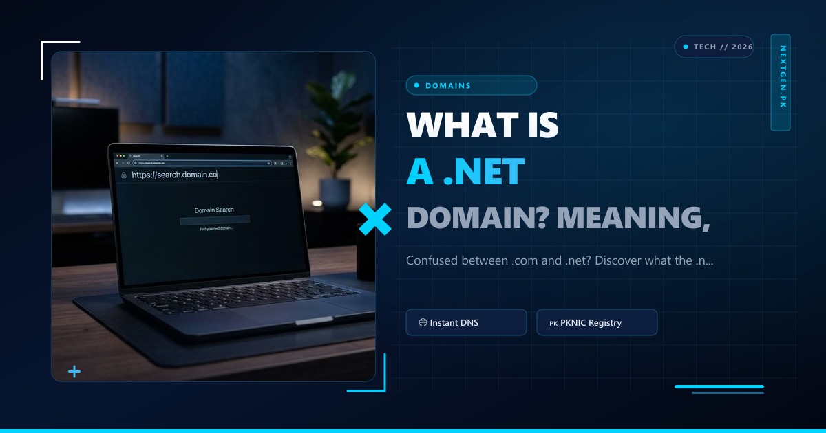 What is a .NET Domain? Meaning, History, SEO & Business Suitability (2026)