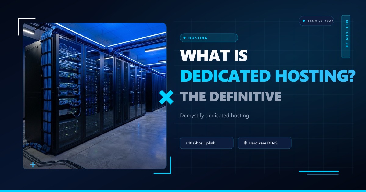 What is Dedicated Hosting? The Definitive Guide to Bare-Metal Hardware & Zero-Noisy-Neighbor Performance